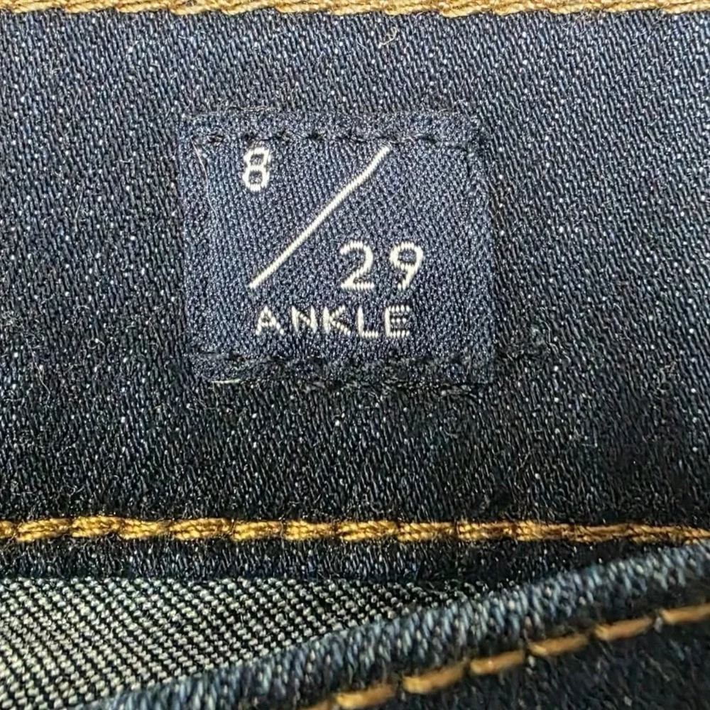 Lucky Brand Womens 8 29 Mid Rise Sweet Straight Jeans Dark Wash Denim